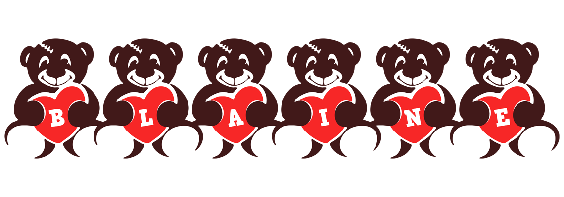 Blaine bear logo