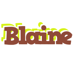 Blaine caffeebar logo