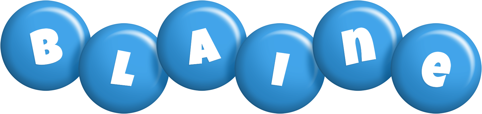 Blaine candy-blue logo