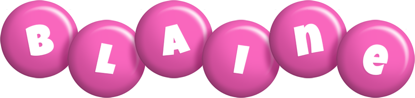 Blaine candy-pink logo