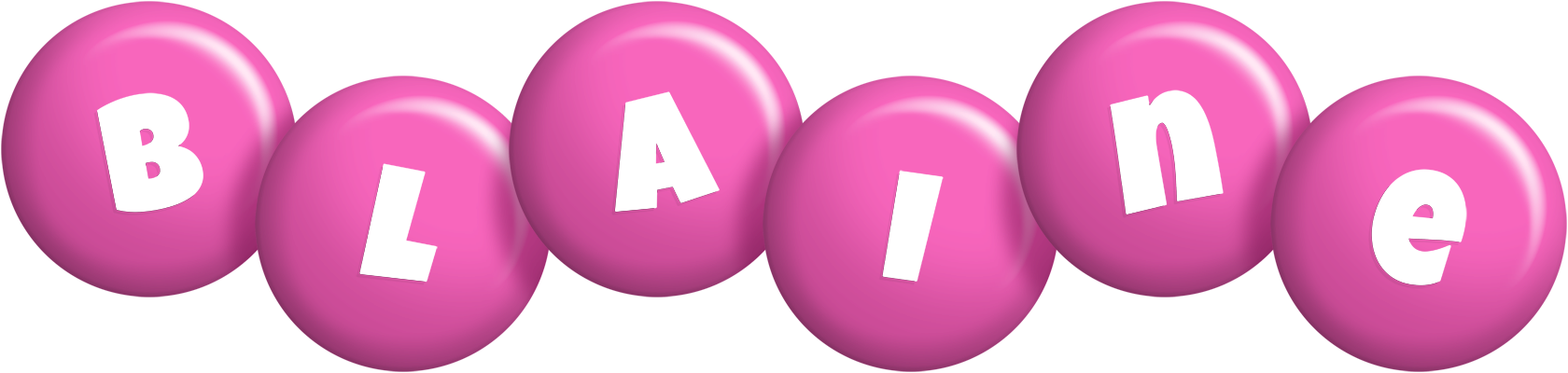 Blaine candy-pink logo