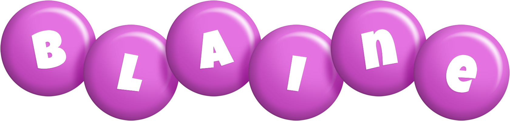 Blaine candy-purple logo