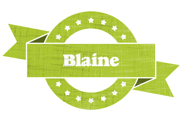 Blaine change logo
