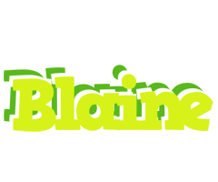 Blaine citrus logo
