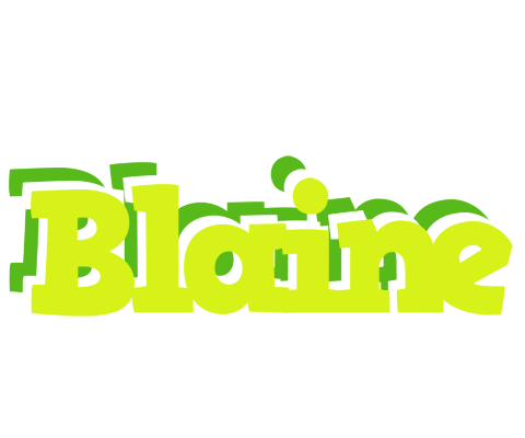Blaine citrus logo