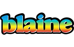 Blaine color logo