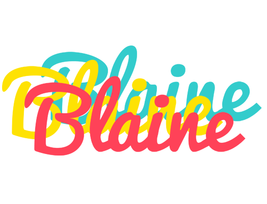 Blaine disco logo
