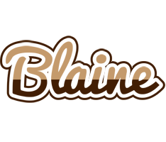 Blaine exclusive logo