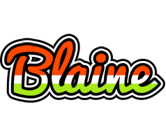 Blaine exotic logo