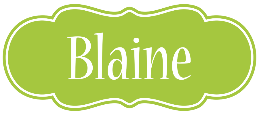 Blaine family logo
