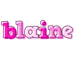Blaine hello logo