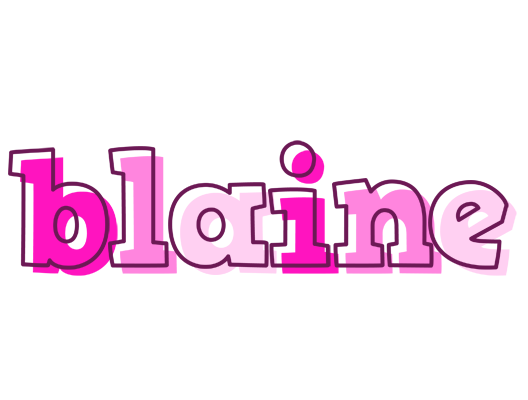 Blaine hello logo