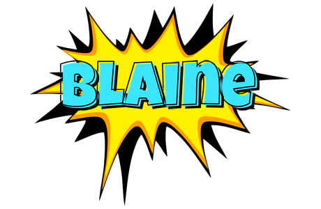 Blaine indycar logo