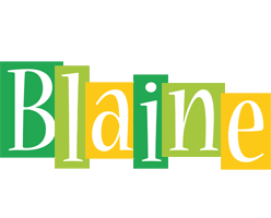 Blaine lemonade logo