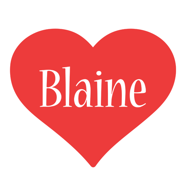 Blaine love logo