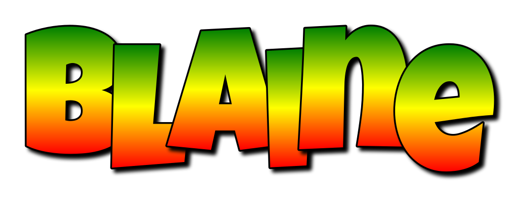 Blaine mango logo