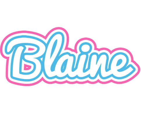 Blaine outdoors logo