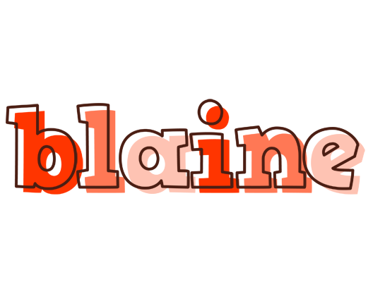 Blaine paint logo