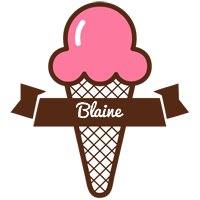 Blaine premium logo