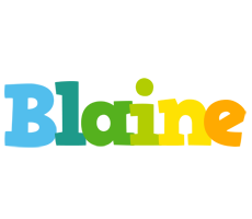 Blaine rainbows logo