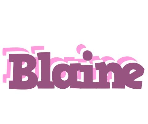 Blaine relaxing logo