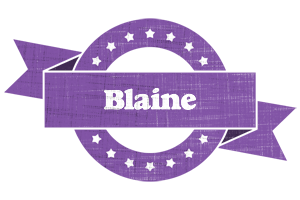 Blaine royal logo