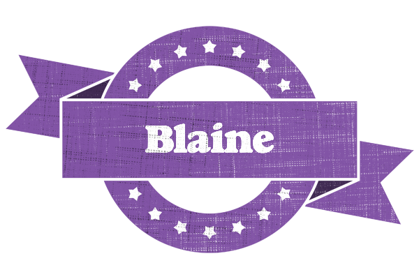 Blaine royal logo