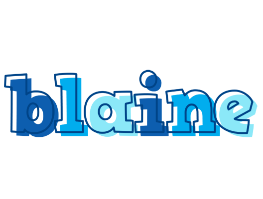 Blaine sailor logo