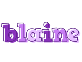 Blaine sensual logo