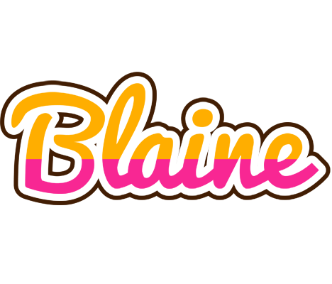 Blaine smoothie logo