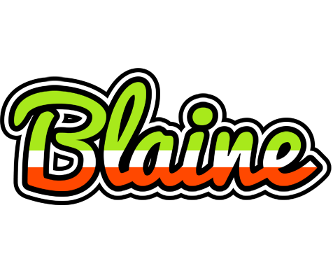 Blaine superfun logo