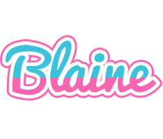 Blaine woman logo