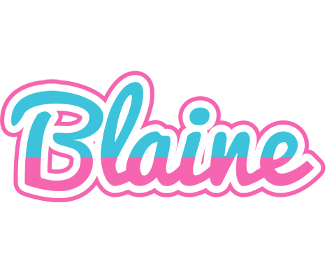 Blaine woman logo