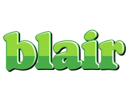 Blair apple logo
