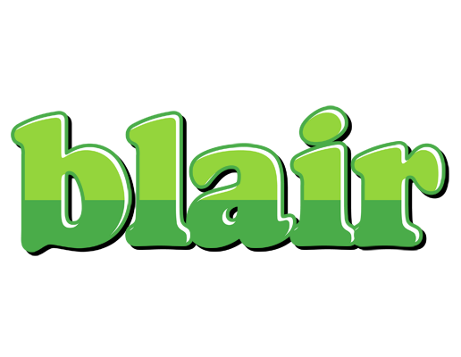Blair apple logo