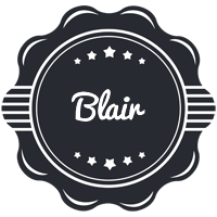Blair badge logo