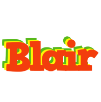 Blair bbq logo