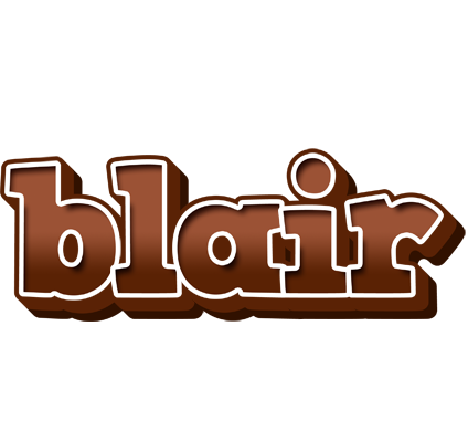 Blair brownie logo