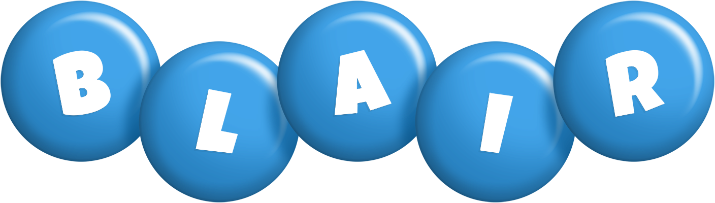 Blair candy-blue logo