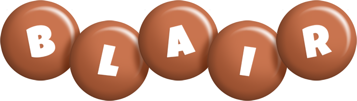 Blair candy-brown logo