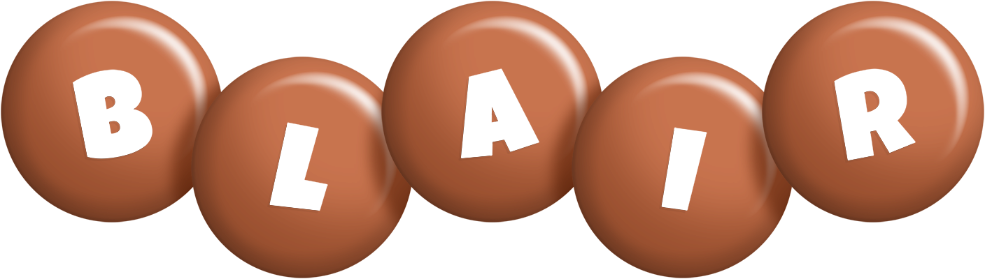 Blair candy-brown logo