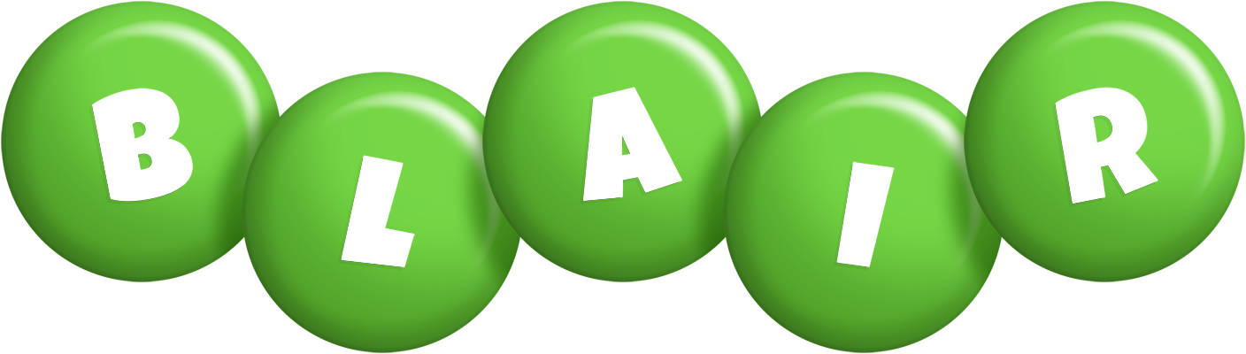 Blair candy-green logo