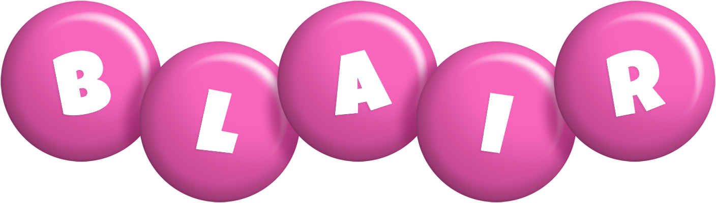 Blair candy-pink logo