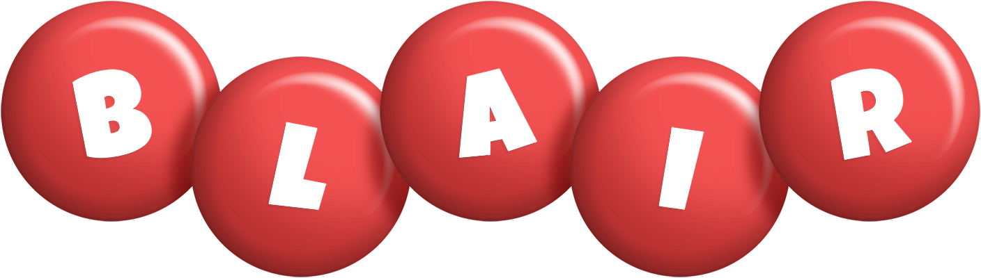 Blair candy-red logo