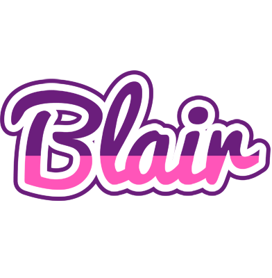 Blair cheerful logo