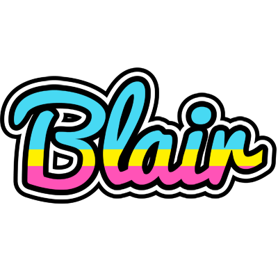 Blair circus logo