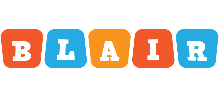 Blair comics logo