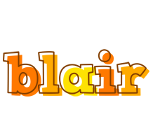 Blair desert logo