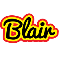 Blair flaming logo