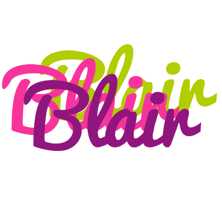 Blair flowers logo